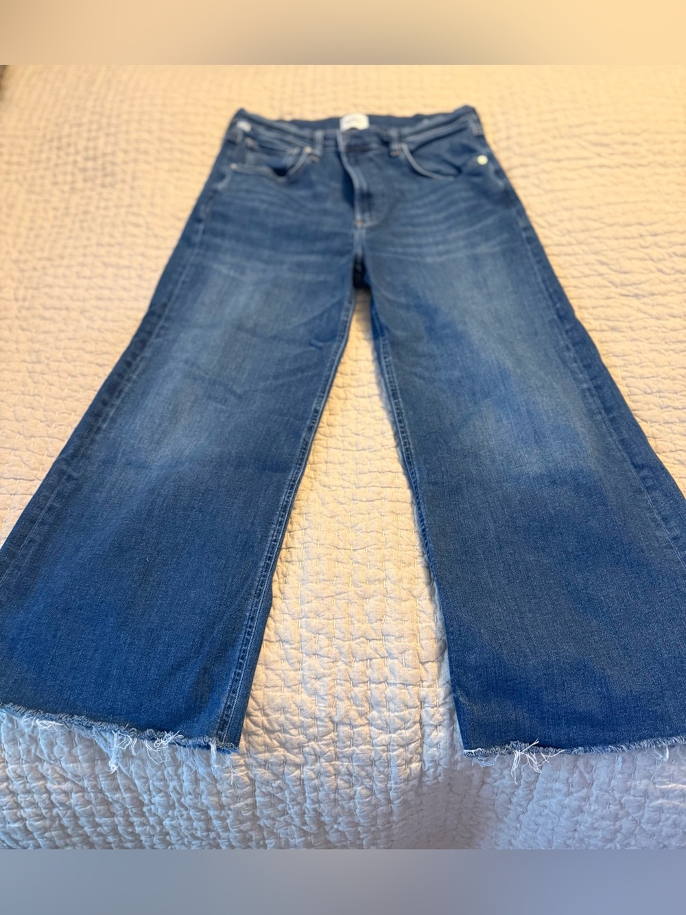 Citizens Of Humanity Dark Blue Flare Jeans